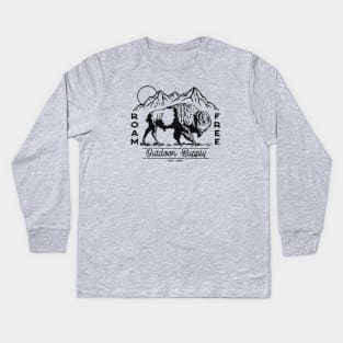 Roam Free Kids Long Sleeve T-Shirt